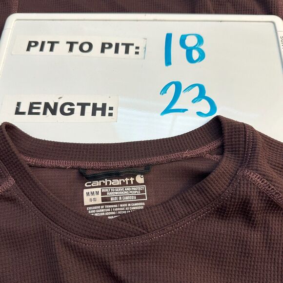 Carhartt Base Force Midweight Tech Crew Women's Size Medium - Picture 2 of 4